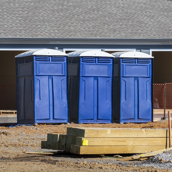 is there a specific order in which to place multiple portable restrooms in Heritage Pines Florida